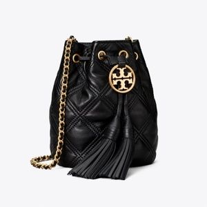 Tory Burch FLEMING SOFT MINI BUCKET BAG, new
